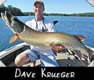 Dave Krueger with 50-inch musky