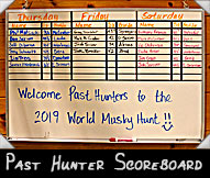 Past Hunter Scoreboard
