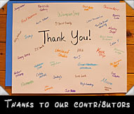 Thanks to our contributors!
