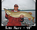 Kirk Nutt, 48-inch musky