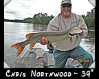 Steve Janowski Chris Northwoods, 39-inch musky