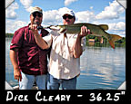 Dick Cleary, 36.25-inch musky