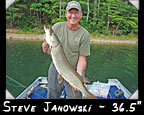 Steve Janowski 36.5-inch musky