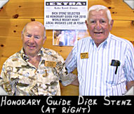 22010 WMH Honorary Guide Dick Stenz pictured here with WMH Board Member Ron Rickman