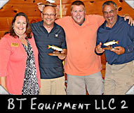 BT Equipment LLC 2  -  Greeter Kristin Verhulst, Terry Schwartz, Ben Otterstatter,  Steve Wiling 