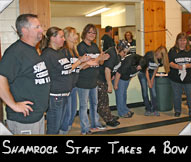 The Shamrock Staff Takes a Bow