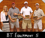 BT Equipment 5 -  Greeter Lynsi Driessen, Roy James, Eric Driessen, Rick Hoelzel