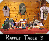 Raffle Table 3 - Thanks to all of our generous supporters