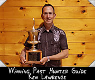 2015 Winning Past Hunter Guide Ken Lawrence