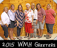 2015 Greeters-Ruth Glaser,Kris Neilson,Kristen Verhulst,Char McGill,Lynsi Driessen,Shelly VanLanen,Janelle Lone