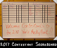 2017 Contestant  Scoreboard