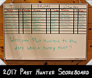 2017 Past Hunter Scoreboard