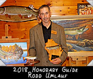 2018 Honorary Guide and noted wildlife artist Rodd Umlauf 