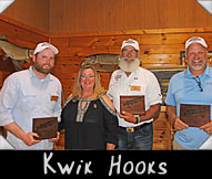 Kwik Hooks Team -   David Jackson, Greeter Theresa Ladubec, Dan Kunz, Eri Petersom