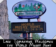 Lake Tomahawk Welcomes the World Musky Hunt