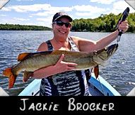 Past Hunter Jackie Brocker boated this 42-inch beauty guided by Chuck Brod