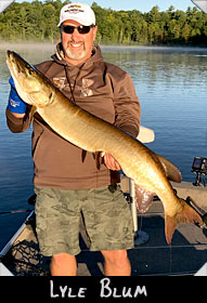 2019 Kwik Hooks II Contestant Lyle Blum boated this 45 3/4-inch monster guided by John Farrow