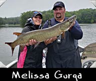 Past Hunter Melissa Gurga boated this 39-inch beauty while guided by Fred Palermo