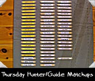 Thursday Hunter/Guide Matchups