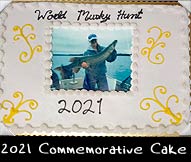 2021 Biggest Fish Caught Commemerative Cake