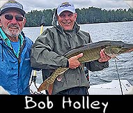 Musky Shop contestant Bob Holley boated this 36.75-inch musky guided by Larry Slagoski