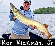 Past Hunter Ron Rickman, Jr landed this 45-inch beauty while guided by Don Ladubec