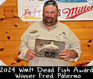 2024 WMH Dead Fish Award Winner Fred Palermo