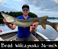 Past Hunter Brad Wilczynski landed this 36-inch beauty while guided by Craig Uhlenbrauck