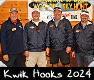 Kwik Hooks 2024 - Greeter Dennis Hase,
Ryan Oertel, Jim Buske,Matt Bilitz 