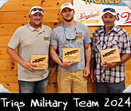 Trig's Military Team 2024 - Brian Carelli, Joseph Lemancik,Chuck Coutman